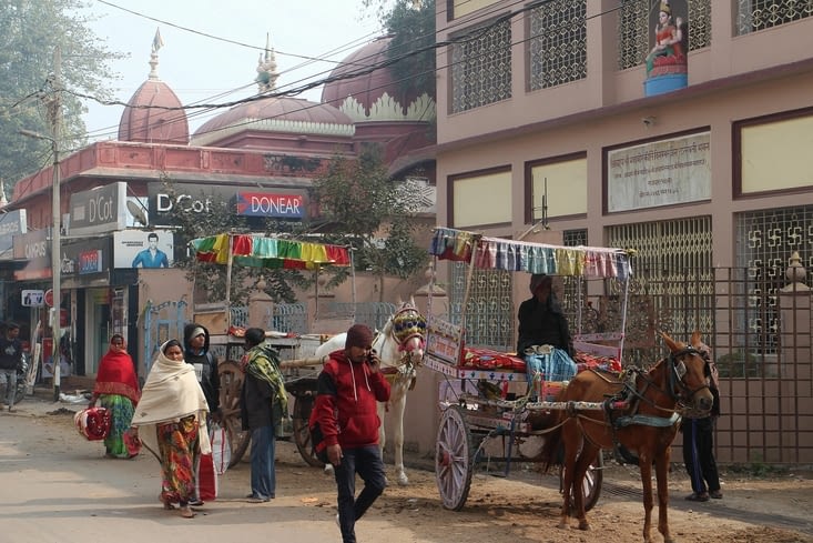dans les rues de Rajgir