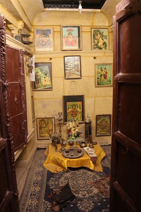 dans le haveli-musée