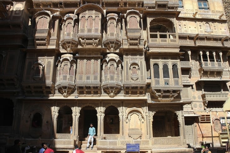 Le plus célèbre haveli de Jaisalmer