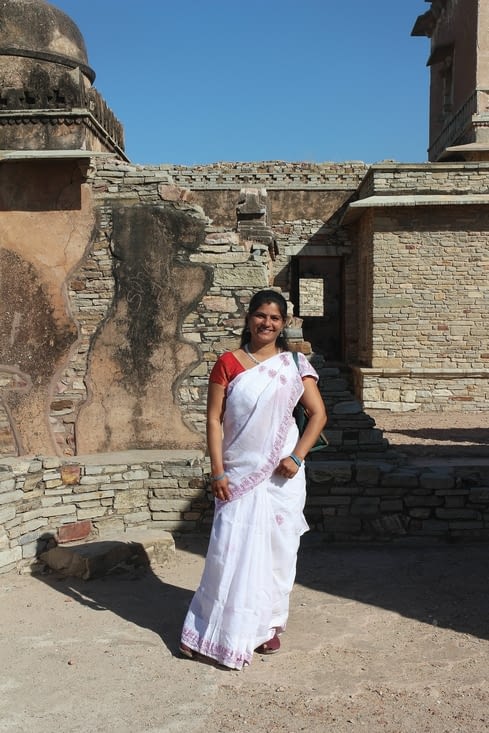 Parvati, qui va me faire visiter le fort