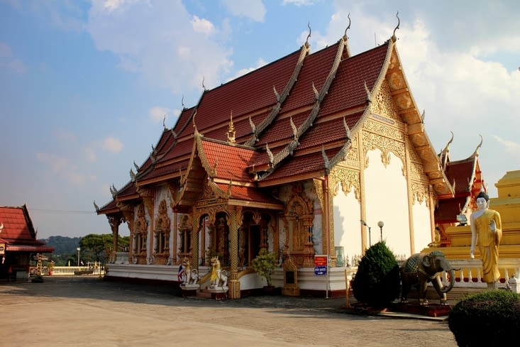 Le premier temple visité