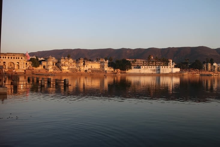 Le lac de Pushkar
