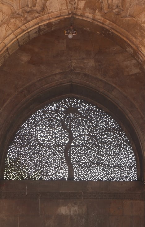 Une fenêtre de la mosquée