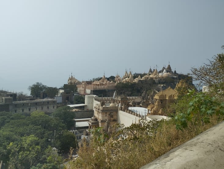 Au sommet une forêt de temples