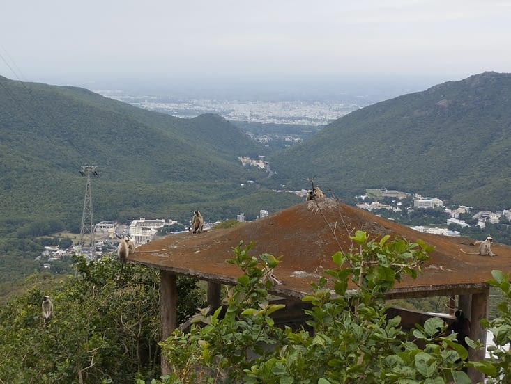 vue sur la ville de Junagadh