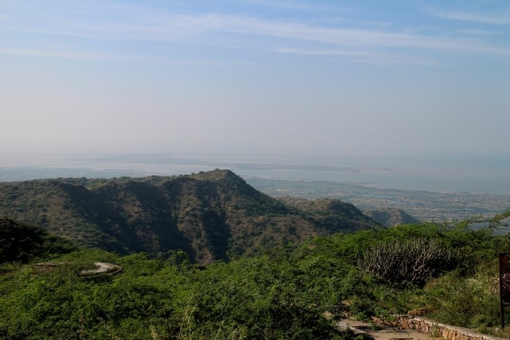 la vue depuis le sunset point