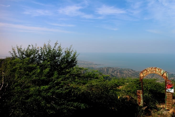 la vue depuis le sunset point