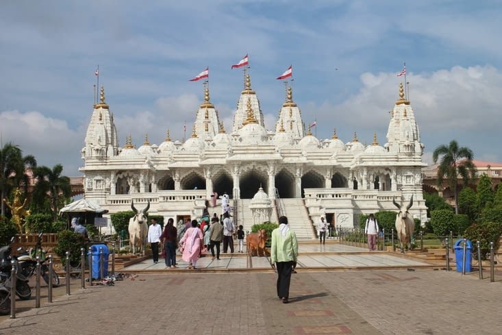 Le temple de Swaminarayan