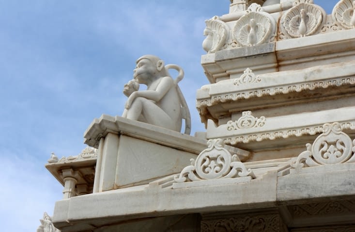 Le temple de Swaminarayan