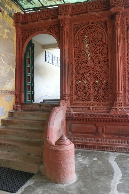 L'entrée de l'Aina Mahal