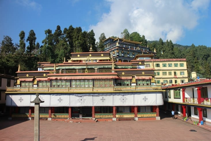 le monastère de Rumtek