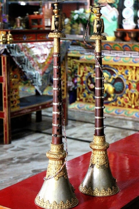 A l'intérieur de l'ancien monastère