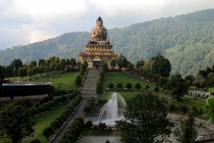 La statue de Boudha