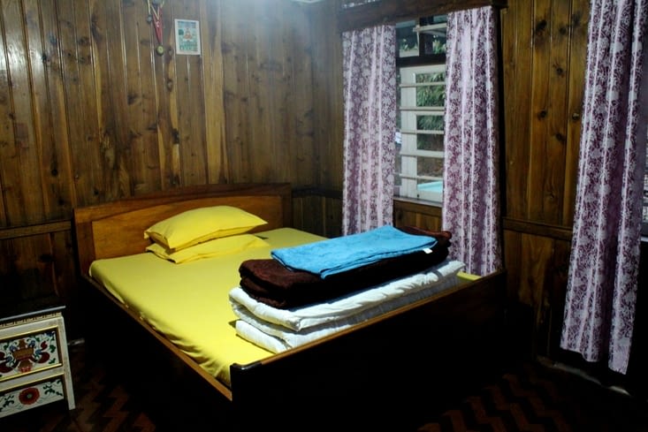 Ma chambre au homestay de Kewzing