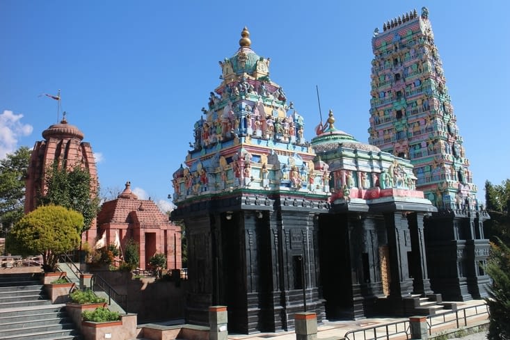 Un temple du sud de l'Inde