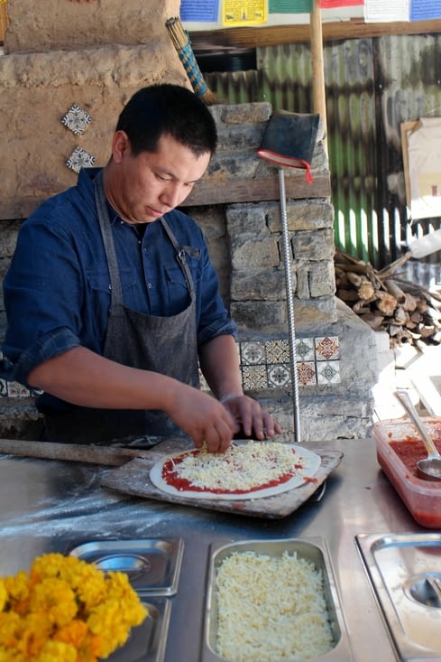 le pizzaiolo du Sikkim