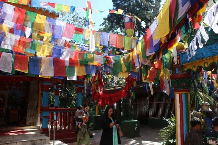 Dans le temple de Mahakala