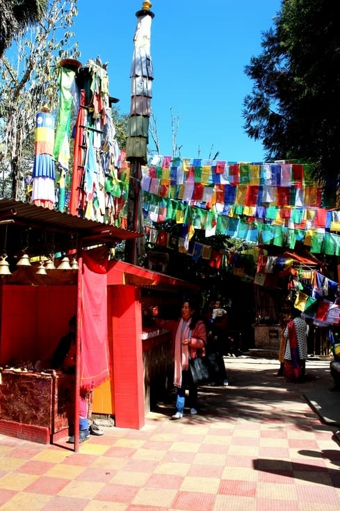 Dans le temple de Mahakala