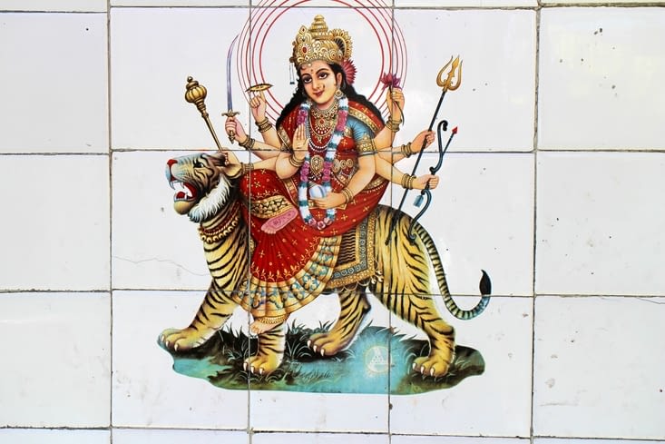 Dans le temple de Mahakala