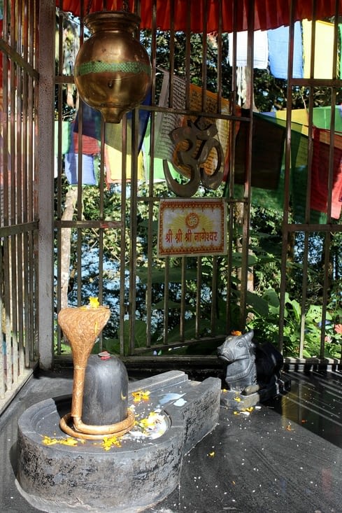 Dans le temple de Mahakala