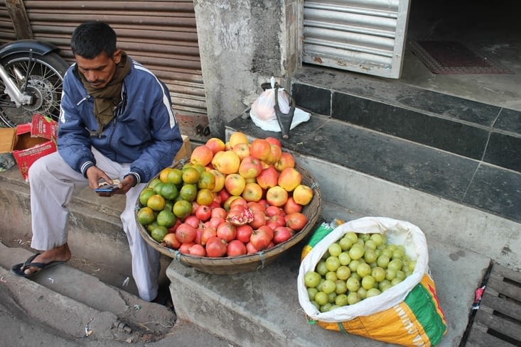 dans les rues de Kurseong