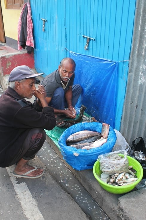 dans les rues de Kurseong