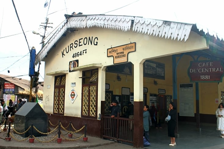 la gare de Kurseong