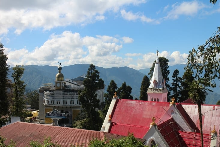 la ville de Darjeeling
