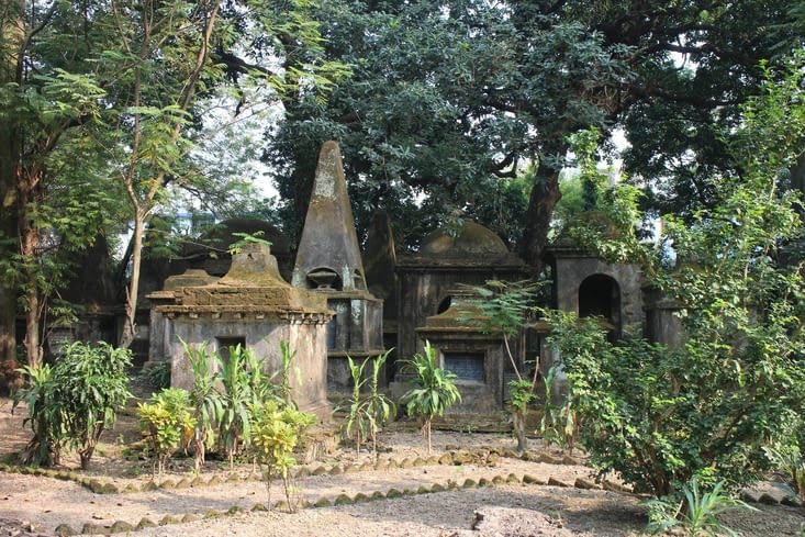 Dans le cimetière anglais