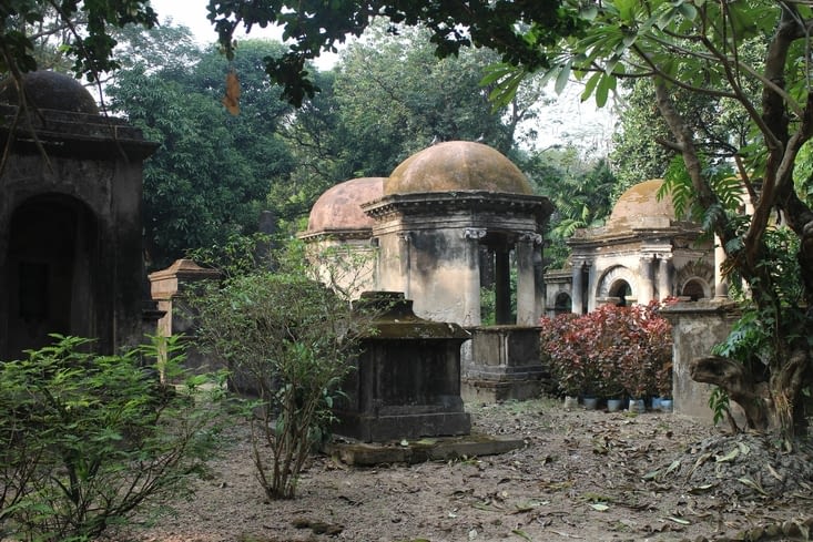 Dans le cimetière anglais