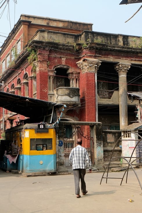 dans le quartier de Kumartuli