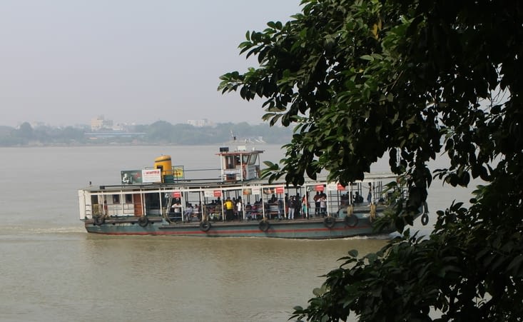En suivant la rivière Hooghly