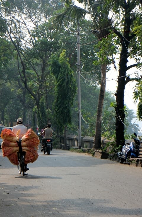En suivant la rivière Hooghly