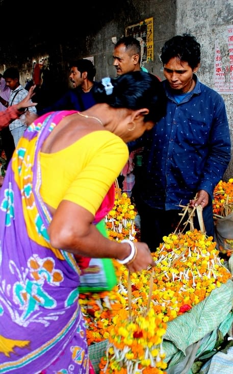 le marché aux fleurs