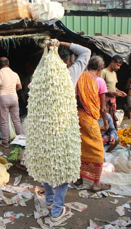 le marché aux fleurs