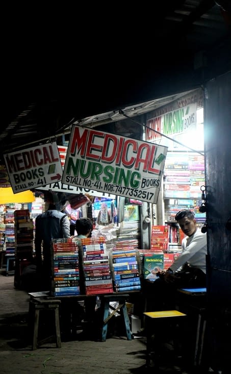 une librairie de College Street