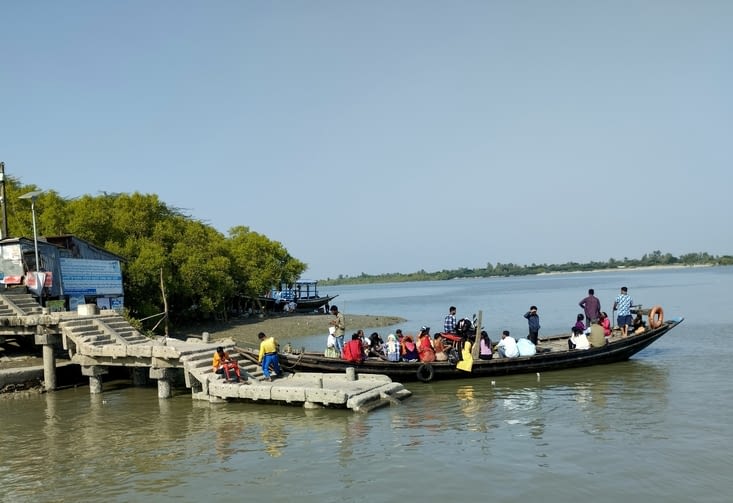 le petit port de Godkhali