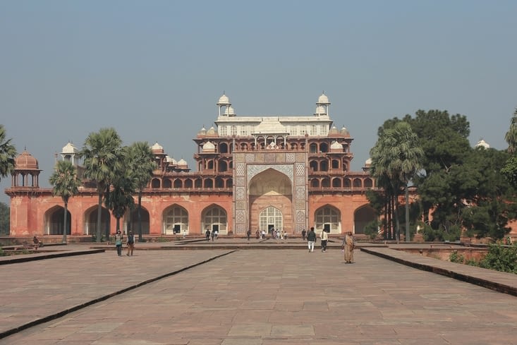 Le mausolée d'Akbar