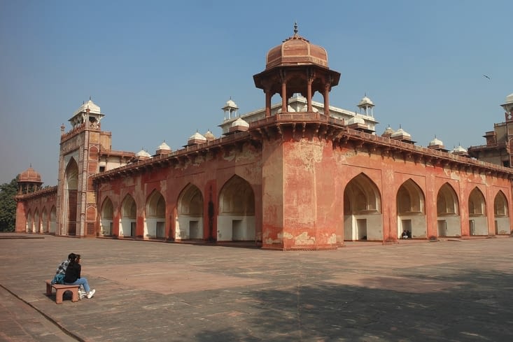 Le mausolée d'Akbar