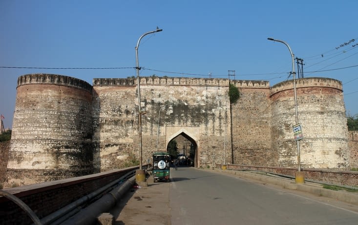 L'entrée du fort