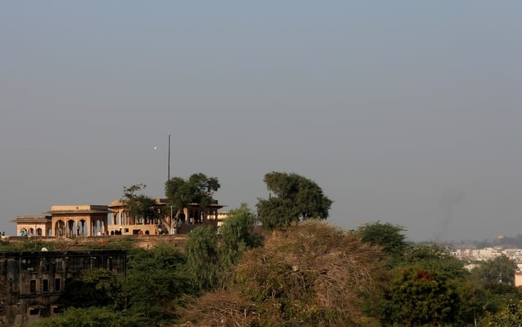 vue de la terrasse du musée