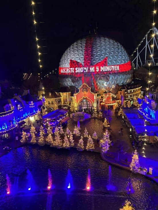 Quartier français à Noël
