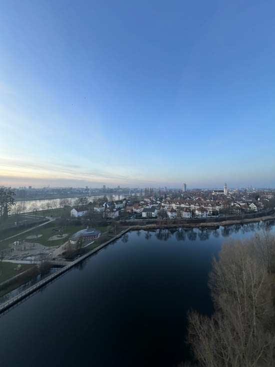 Kehl et Strasbourg en une image