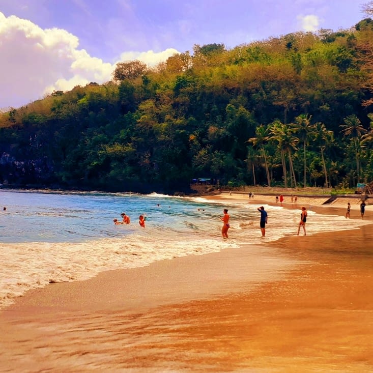 Crystal bay marée haute