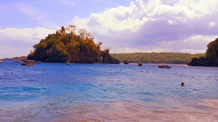 Crystal bay marée haute