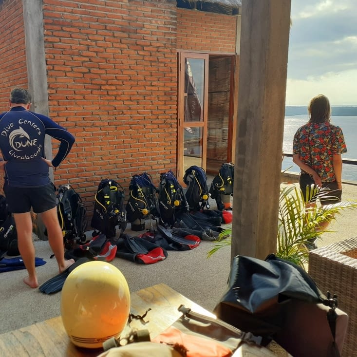 Entrainement plongee piscine