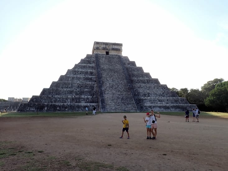 La pyramide de Chichen Itza
