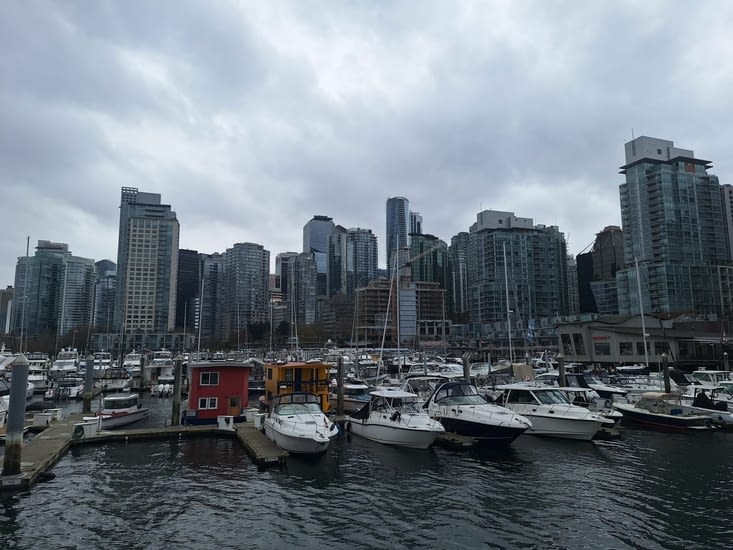 Le petit port de Vancouver