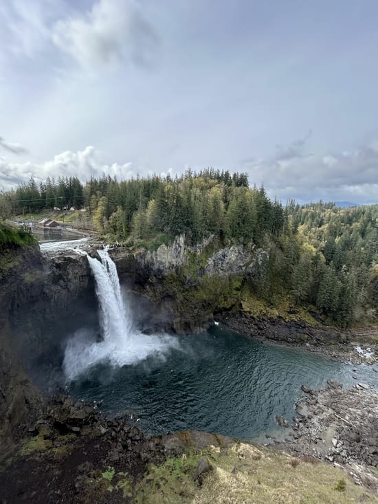 Snoqualmie Falls : des chutes de 82 mètres de haut