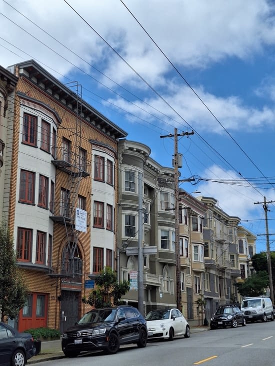 Le style des maisons à San Francisco